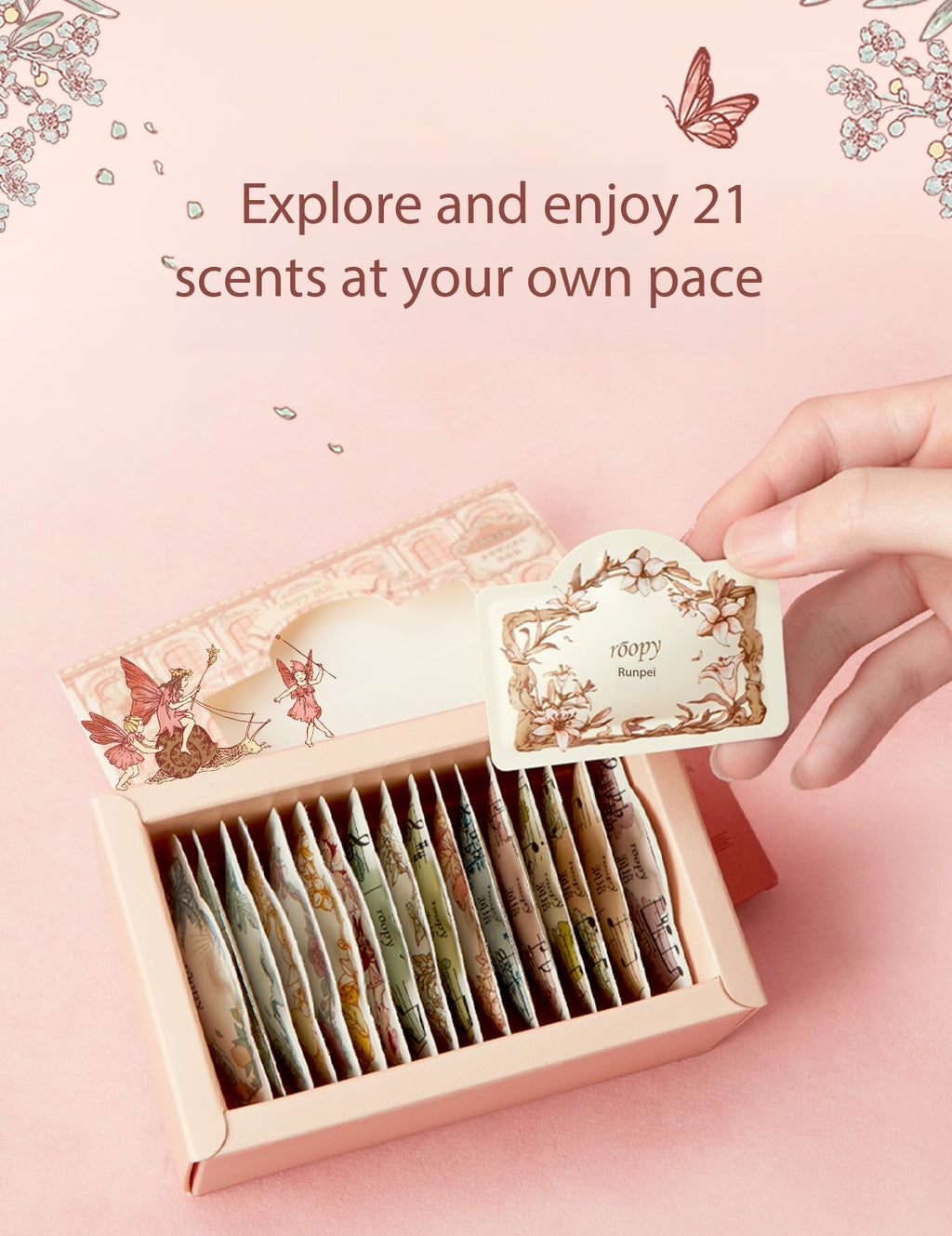 مجموعة روبي الفاخرة – 21 كريم يد بروائح متنوعة (2 جم)

ROOPY Gift Box – 21 Mini Hand Cream Set (2g Each)