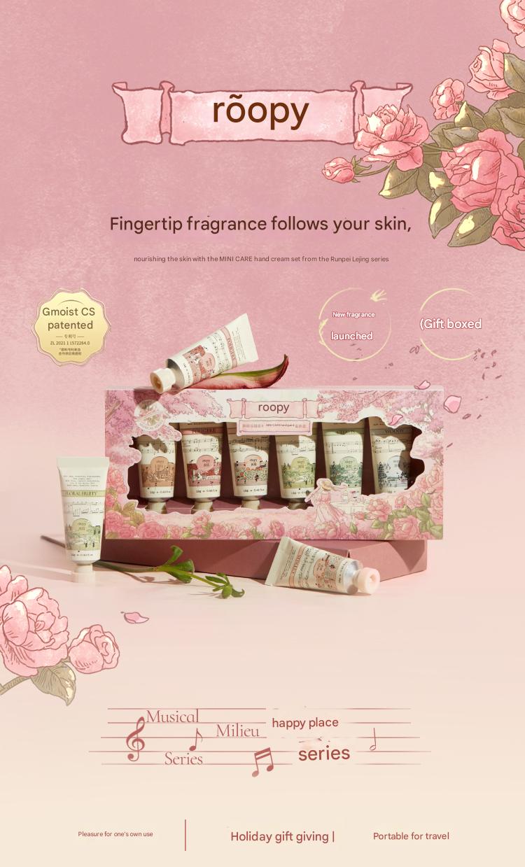 مجموعة هدايا كريم العطرية
ROOPY Aromatic hand cream gift set