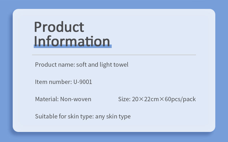 USTEL Soft & Light Disposable Face Tissue 

محارم وجه ناعمة للاستخدام الواحد USTEL –