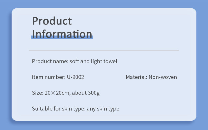 محارم قطنية ناعمة للاستخدام الواحد رول عدد 2- USTEL (20 × 20 سم)

USTEL Premium Disposable Soft Cotton Tissues 2Roll 20 × 20 cm