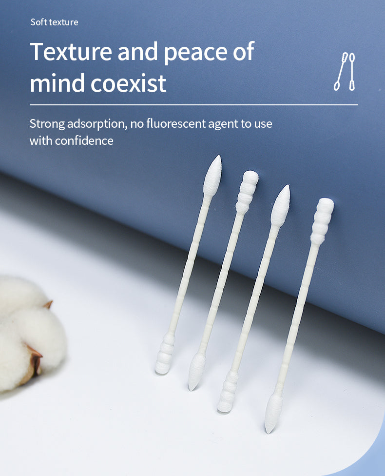 أعواد قطن مزدوجة الرأس – 200 عود | USTEL

USTEL Double-Headed Cotton Swabs – 200 PCS