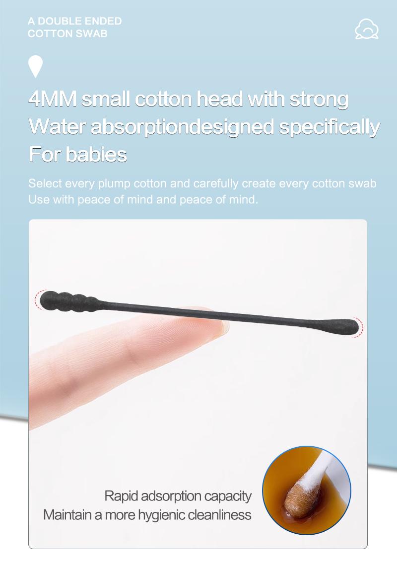 Premium Cotton Swabs(Cat Box)
أعواد قطنية الفاخرة