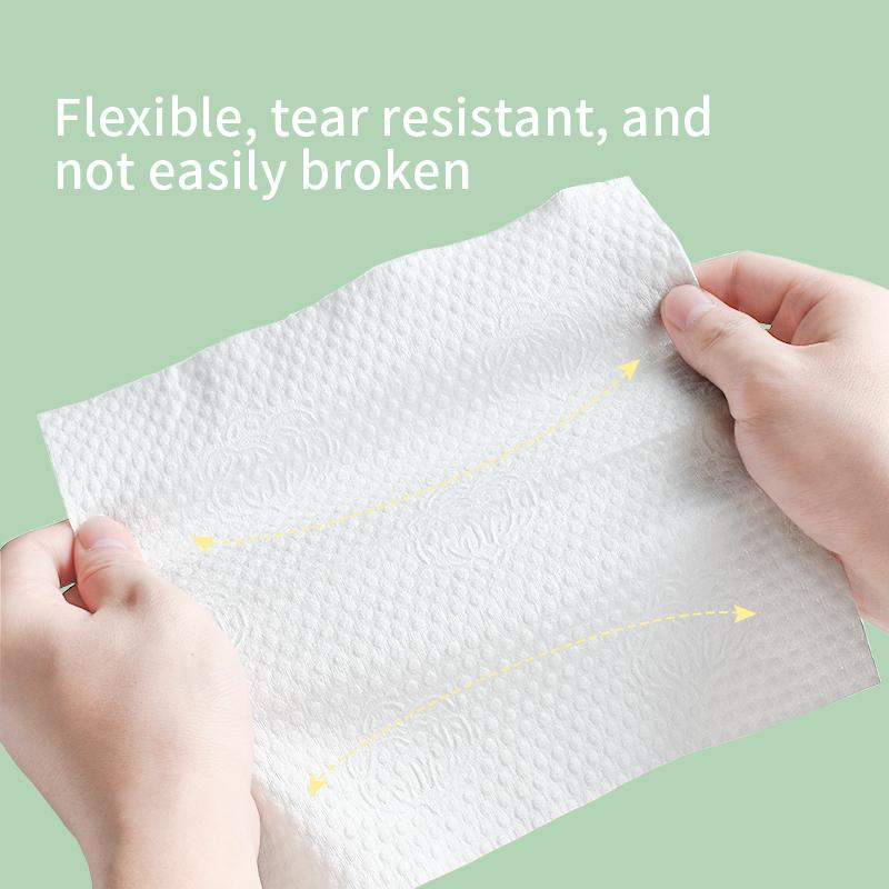 Premium Disposable Towels مناديل قطنية فاخرة للاستخدام الجاف والرطب –