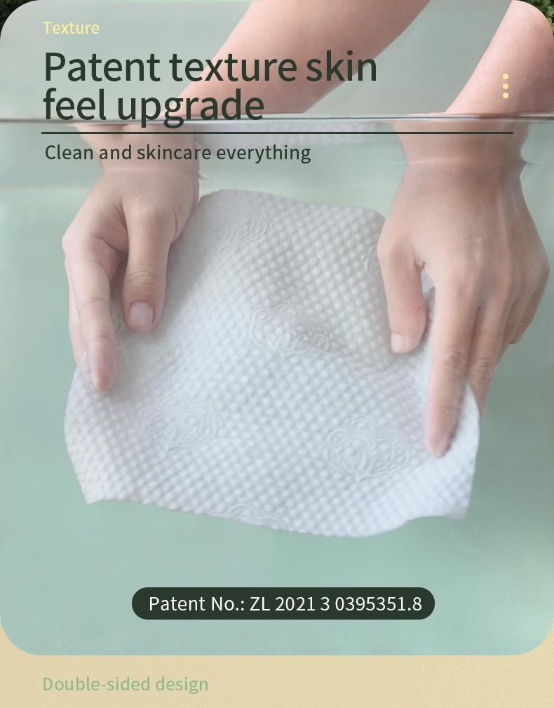 Premium Disposable Towels مناديل قطنية فاخرة للاستخدام الجاف والرطب –